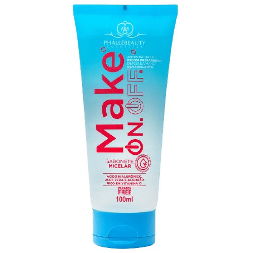 Phállebeauty Sabonete Micelar Make On/Off 100ml