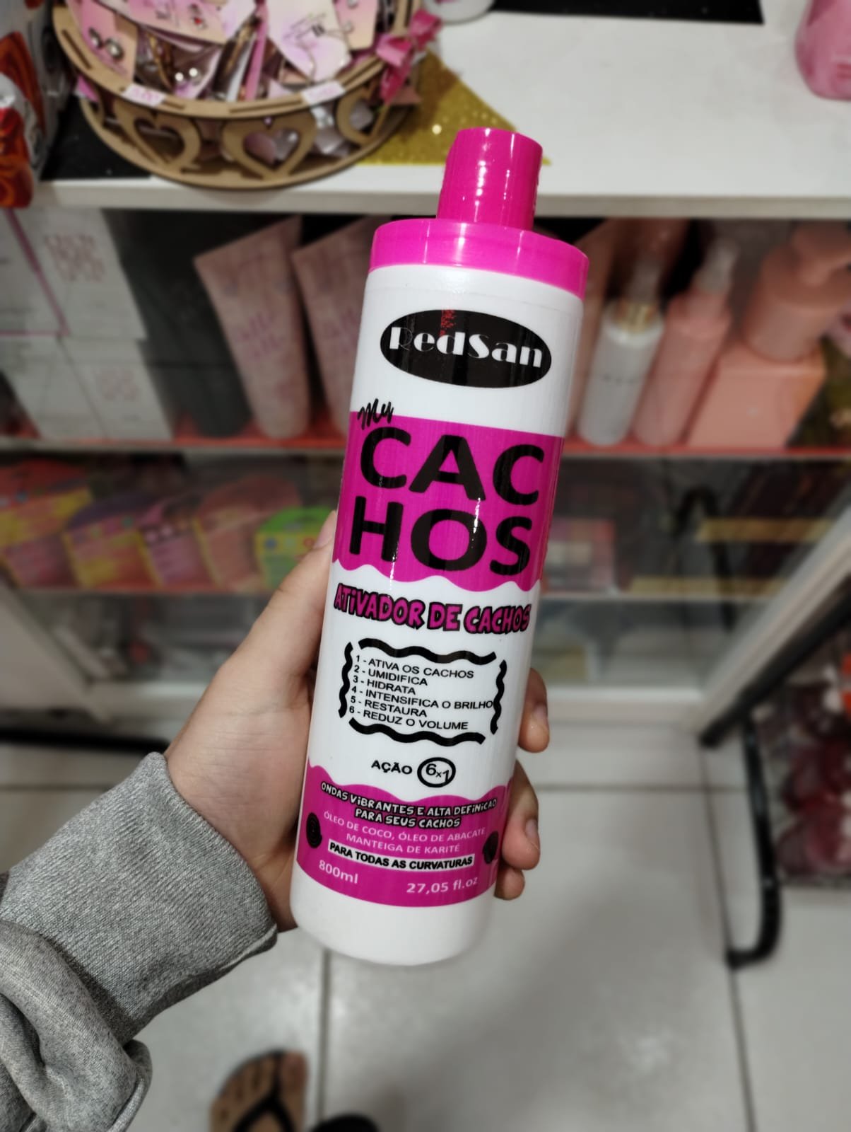Red San Ativador de Cachos My Cachos 800ml - Imagem 2