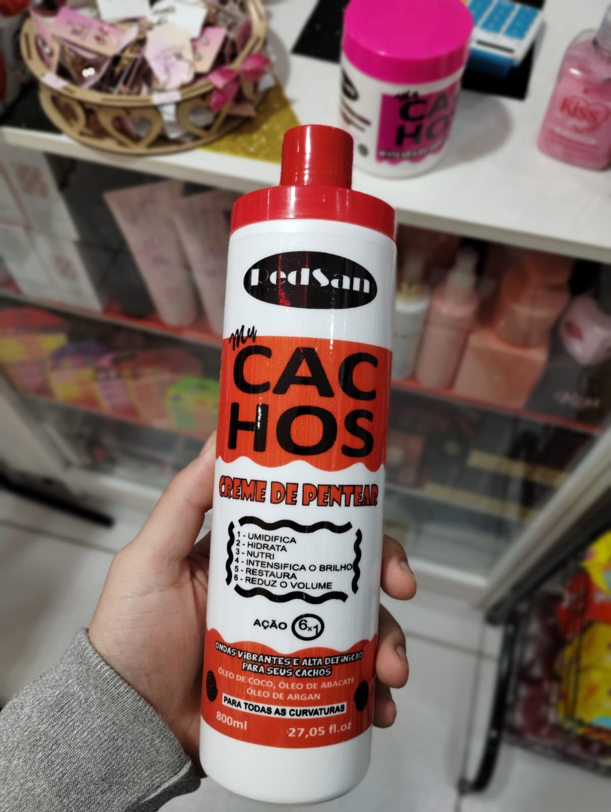 Red San Creme para Pentear My Cachos 800ml - Imagem 2