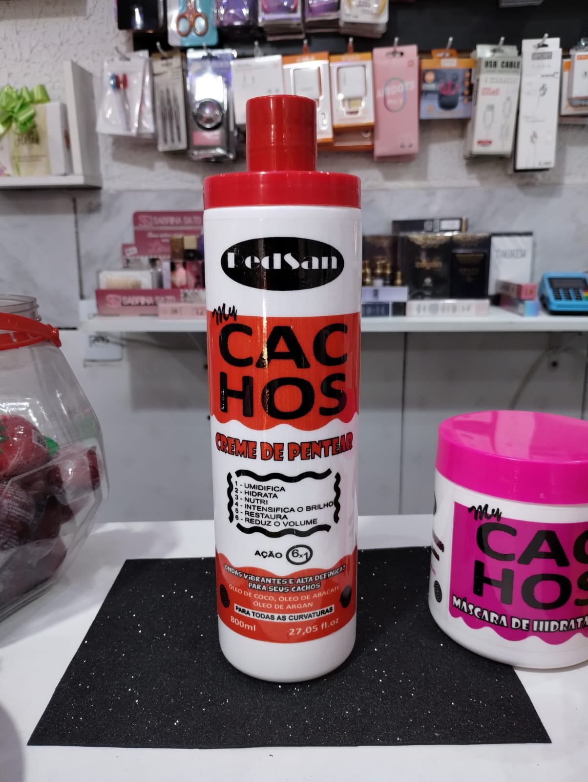 Red San Creme para Pentear My Cachos 800ml - Imagem 3