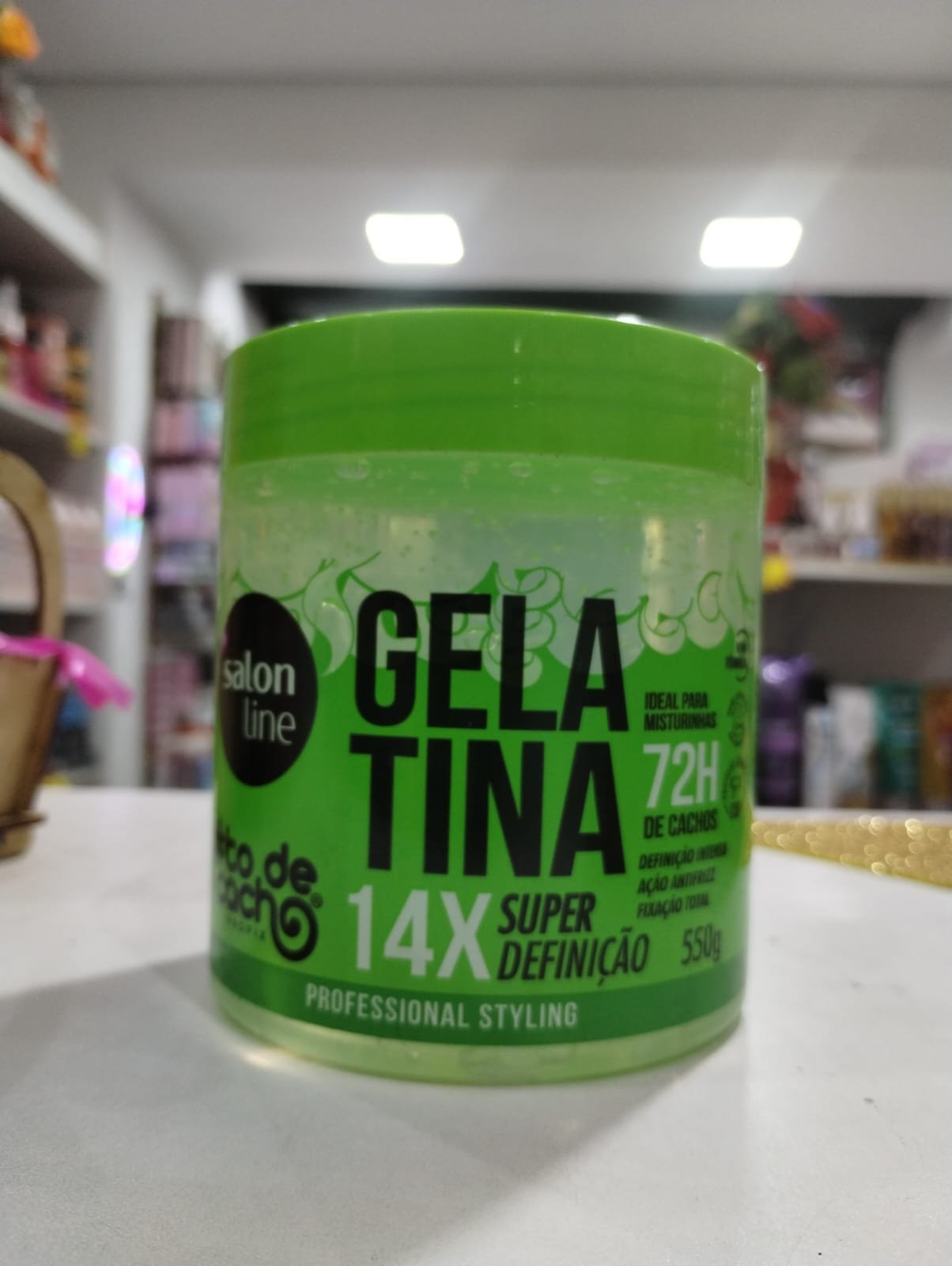 Salon line Gelatina 14x super definição 550g - Imagem 2