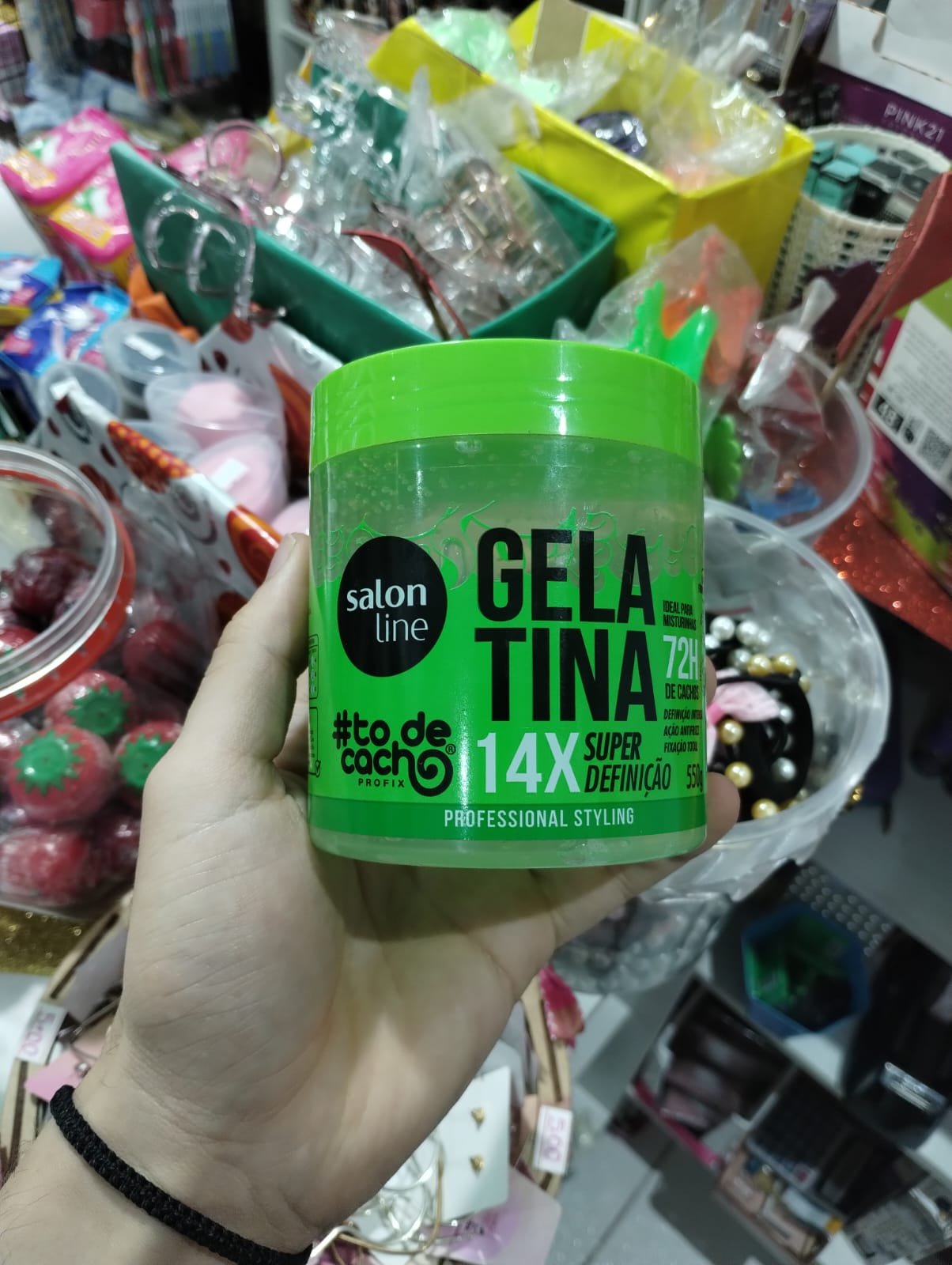 Salon line Gelatina 14x super definição 550g - Imagem 4