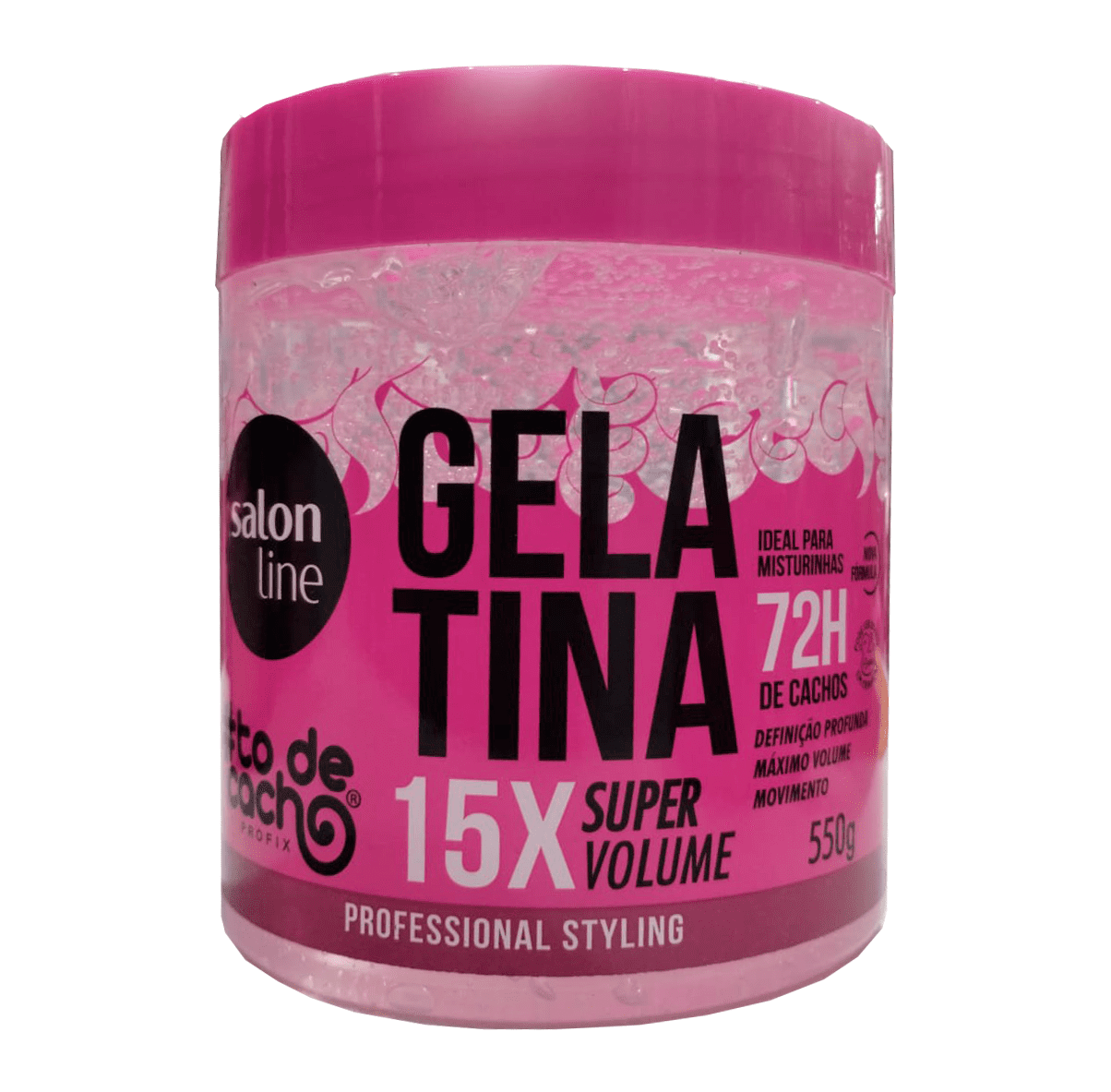 Salon line Gelatina 15x super volume 550g