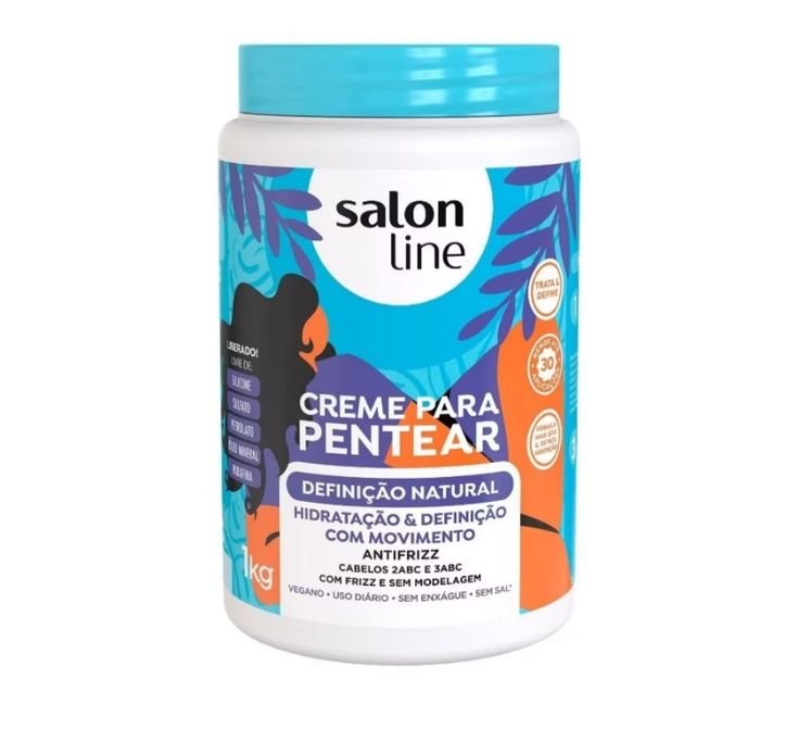 Creme Salon Line Definiiçao Natural 1k