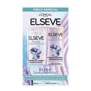 Kit Sha 375ml + Cond 170ml Elseve Pure Hialuronico