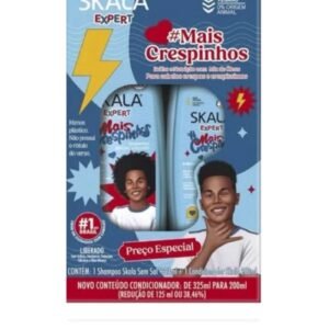 Kit Sham 325ml + Cond 200ml Skala Mais Crespinhos