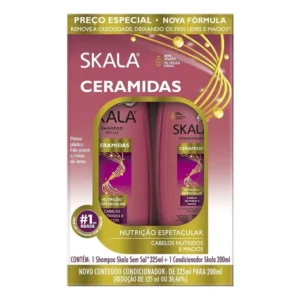 Kit Sham 325ml + Cond 200ml Skala Ceramidas