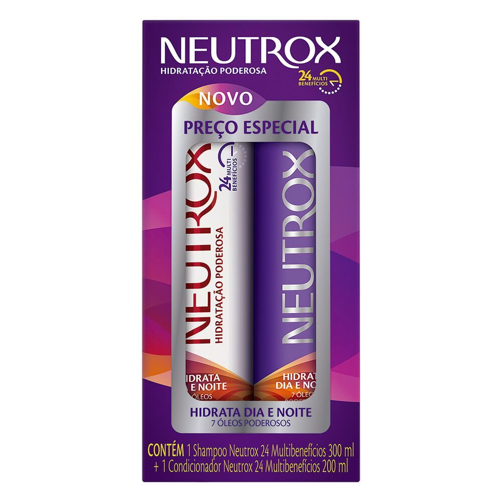 Kit Sham 300ml + Cond 200ml Neutrox 24 Multibeneficios