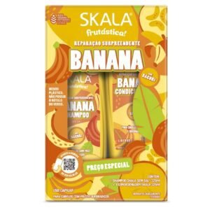 Kit Sham 325ml + Cond 325ml Skala Banana