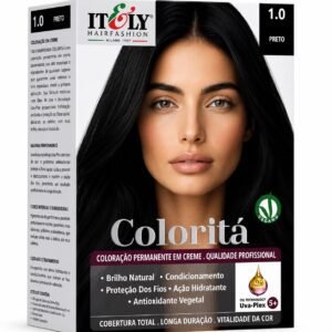 Itely Hair Fashion Coloraçao Profissional Preto1.0