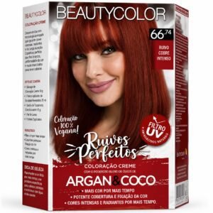 BeautyColor Coloração Creme Ruivo Doce de Leite 66.74