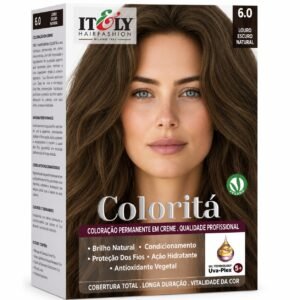 Itely Hair Fashion Coloraçao Profissional Louro Escuro 6.0