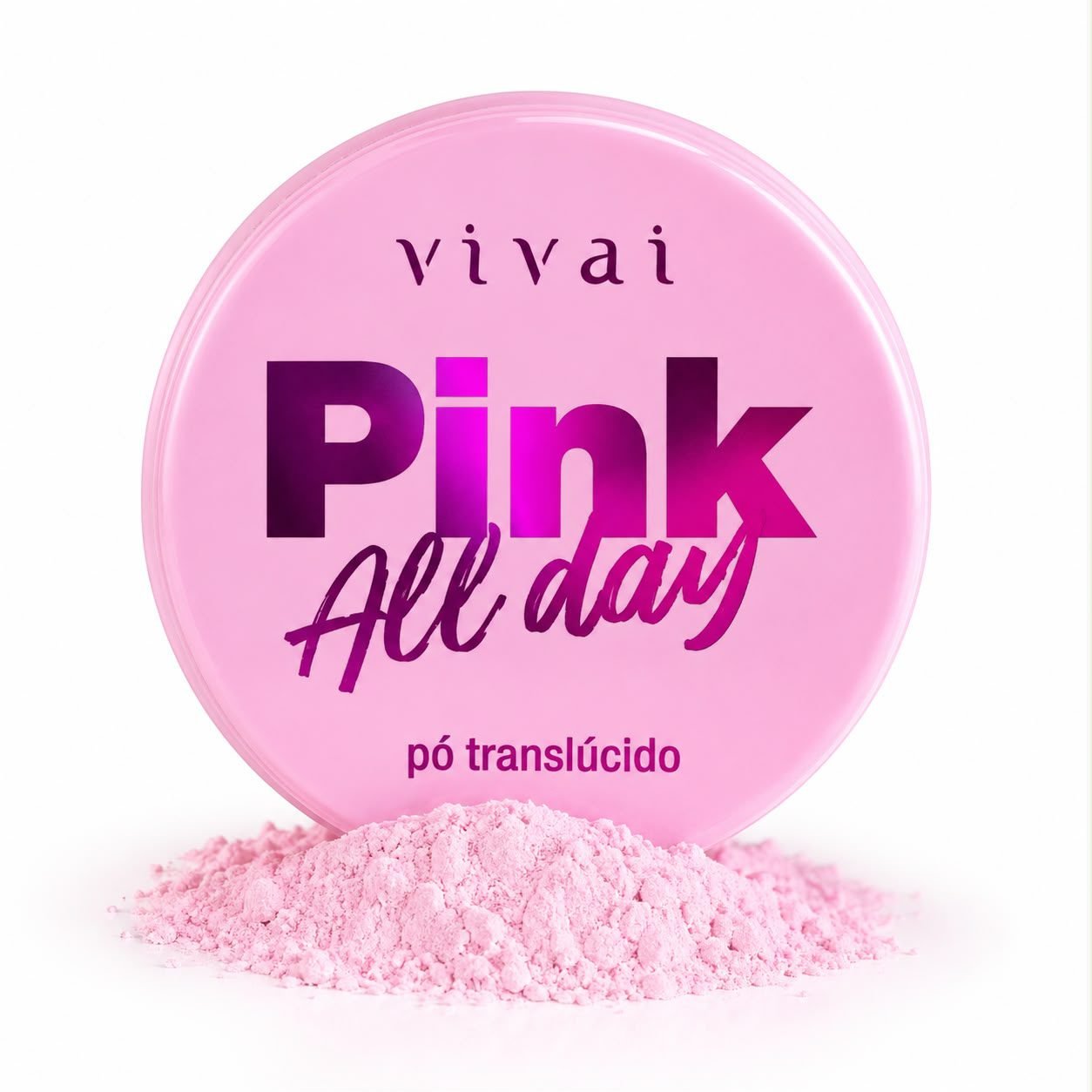 Vival Pink All Dam Po Translúcido