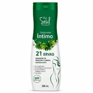 Soul Cosmeticos Sabonete Feminino 21 Ervas 200ml