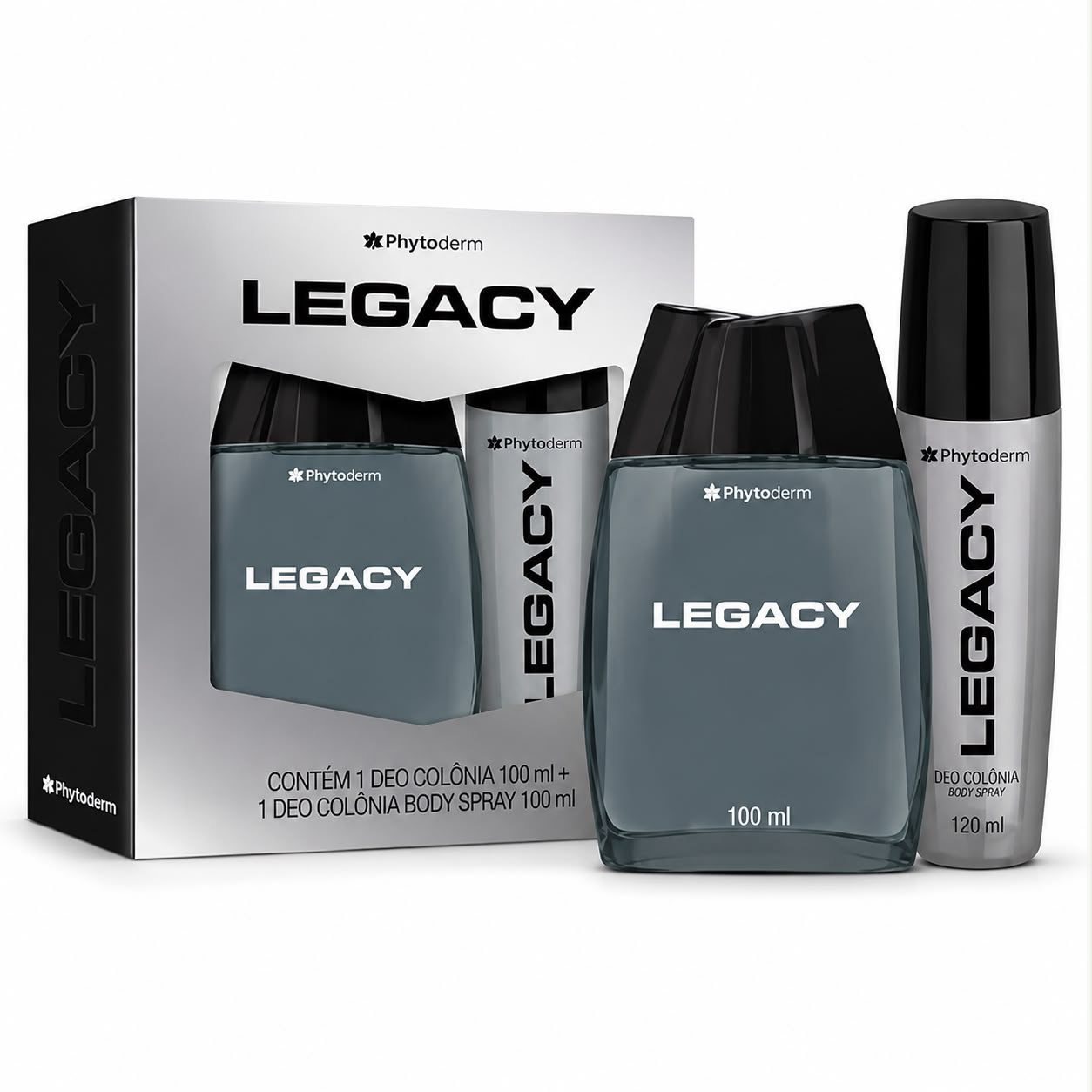 Phytoderm Legacy Deo Colonia 100ml + Body Spray 120ml
