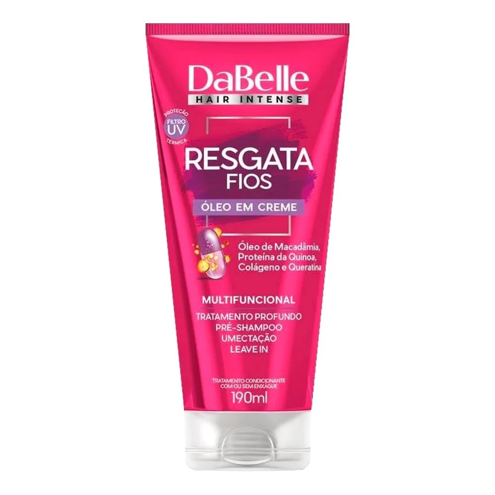 DaBelle Hair Intense Resgata fios Óleo em Creme 190ml
